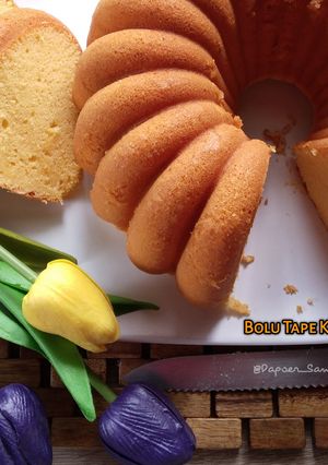 Foto resep Bolu Tape Keju (3 Telur)