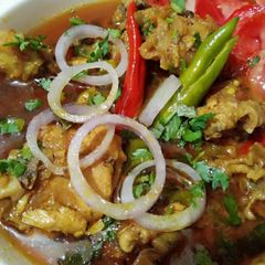 A picture of Chicken curry recipe.
