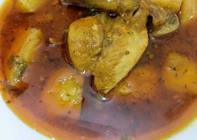 Chicken Aloo Salan