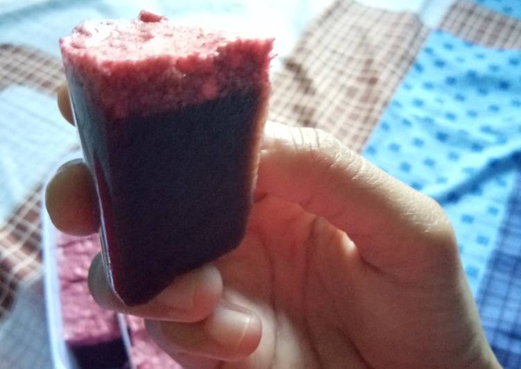 Resep Agar-agar busa oreo Anti Gagal