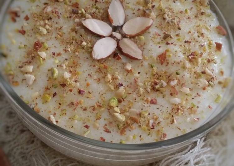 Recipe: At Home Shahi firni