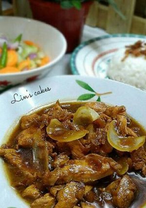 Foto resep Ayam kecap pedas manis