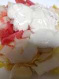 Endivias con sandía y salsa ligera de yogurt