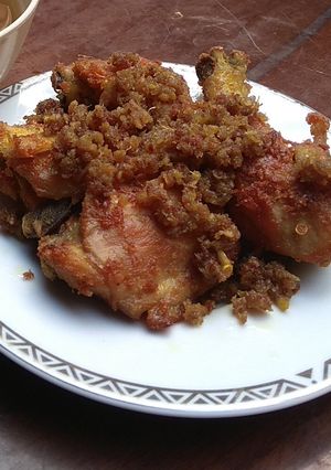 Foto resep Ayam goreng lengkuas