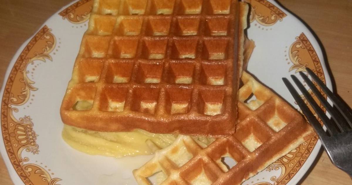 Resep Waffle Crispy Oleh Ika Karunia Cookpad