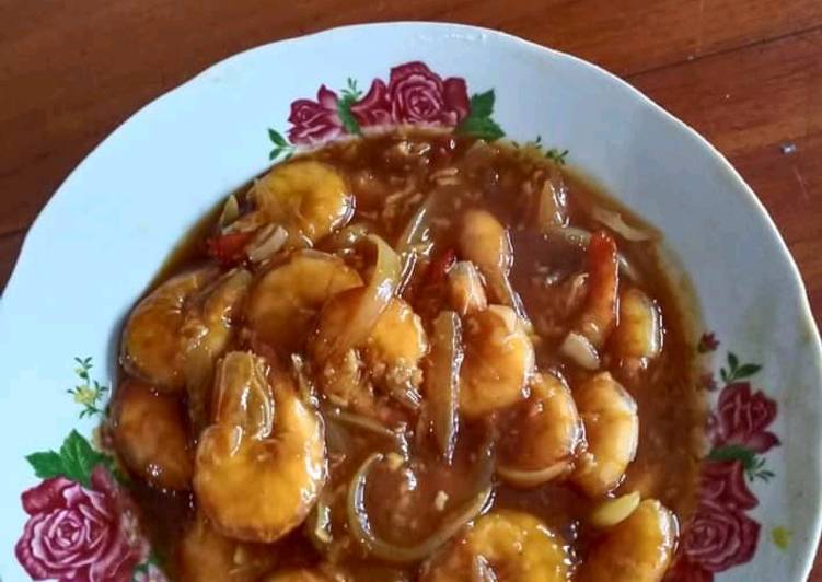 Resep Oseng udang mentega asam manis, Sempurna
