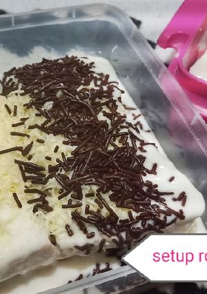 Foto resep Setup roti keju & coklat