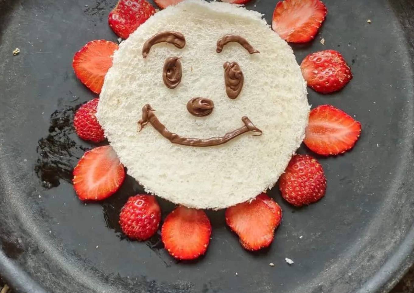 Smile face Bread (specialy for kids)