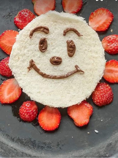 A picture of Smile face Bread (specialy for kids).