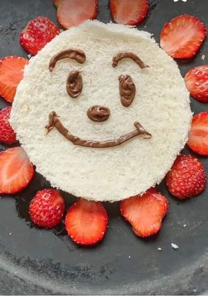 A picture of Smile face Bread (specialy for kids).