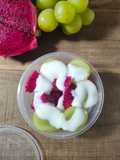 Buah Naga, Anggur, Yogurt