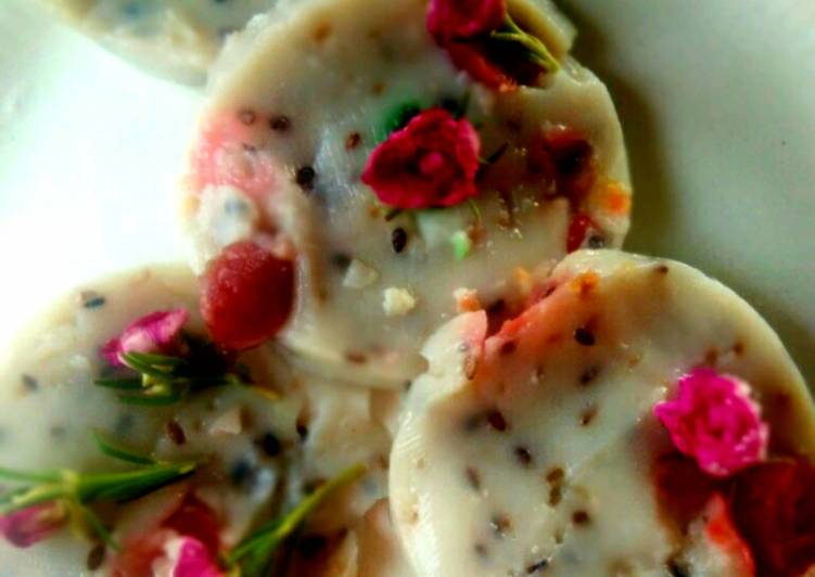 Easiest Way to Make Super Quick Homemade Milk Rose Pudding