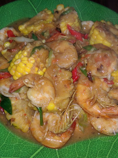 Foto resep Udang pedas manis (With sweet corn)