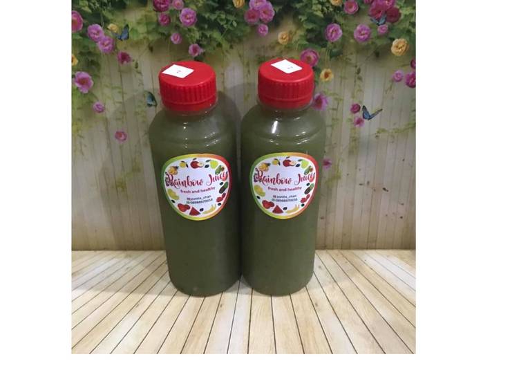 Resep Diet Juice Pokchoy Tomato Melon Plum yang Lezat