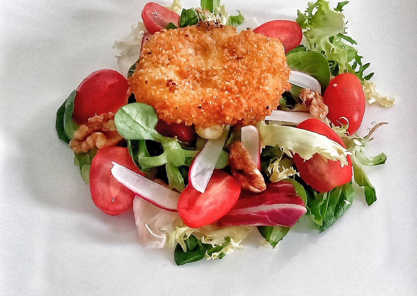 Salade végétarienne croustillante
