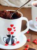 Torta in Tazza al Cioccolato