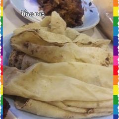 A picture of Malai_Beef_Boti_With_ Chapati.
