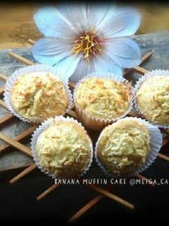Foto resep Banana Muffin Cake