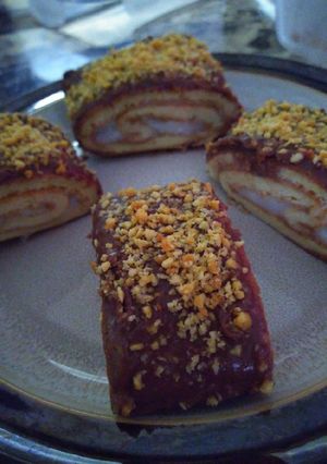 A picture of Roll cake.