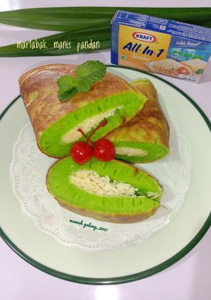 Foto resep Martabak manis pandan
