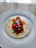 Adobe pork taco's