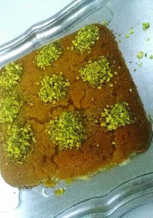 A picture of Fake Kunafa.