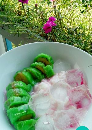 Foto resep Es Pisang Ijo