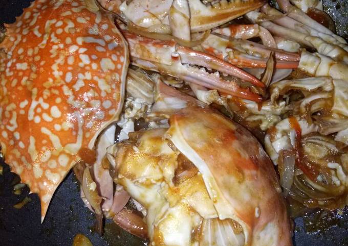 Kepiting saos tiram