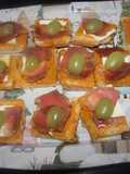 Pan de molde con lomo adobado y especiado