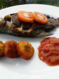 Ikan Bawal Bakar + Sambel tomat terasii