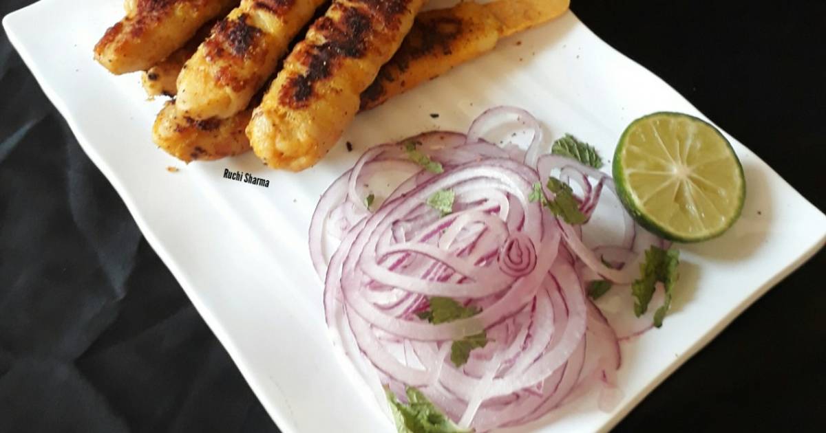 Soya Chaap Tikka Recipe by Ruchi Sharma Cookpad