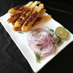 A picture of Soya Chaap Tikka.