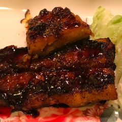 A picture of Vegetarian Grilled Eel (Imitated food).
