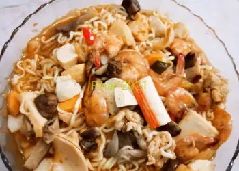 Resep Unik Tom Yam Ramen Seafood Ala Rumahan