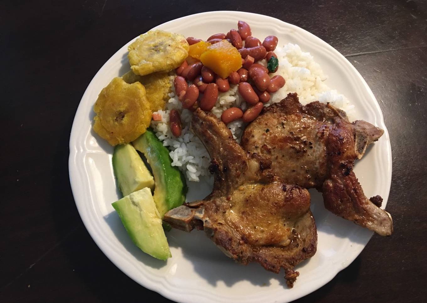 Chuletas de cerdo fritas