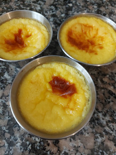 Una foto de Flan de huevo sin caramelo BBB