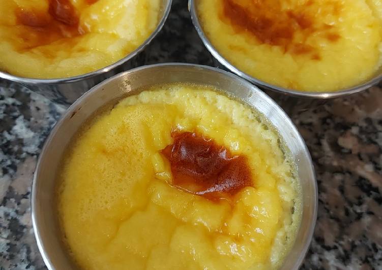 Flan de huevo sin caramelo BBB