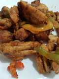 Pollo salteado
