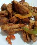 Pollo salteado