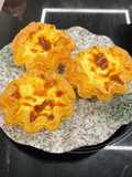 Easy Portuguese Egg Tart with Puff Pastry