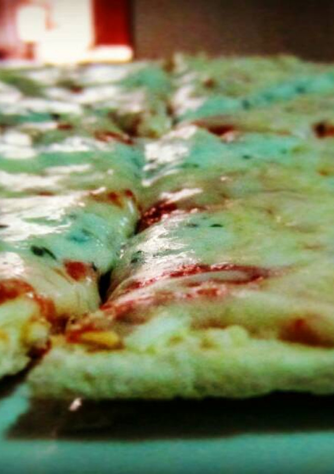 Una foto de Pizza 4 quesos