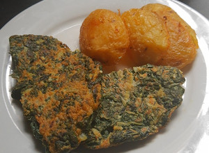 Una foto de Tortilla de Acelgas y Papas