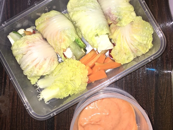 Cara Simple Membikin Resep  Salad sayuran simple yang Enak Banget, Menggugah Selera