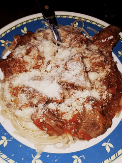 Una foto de Fideos con estofado