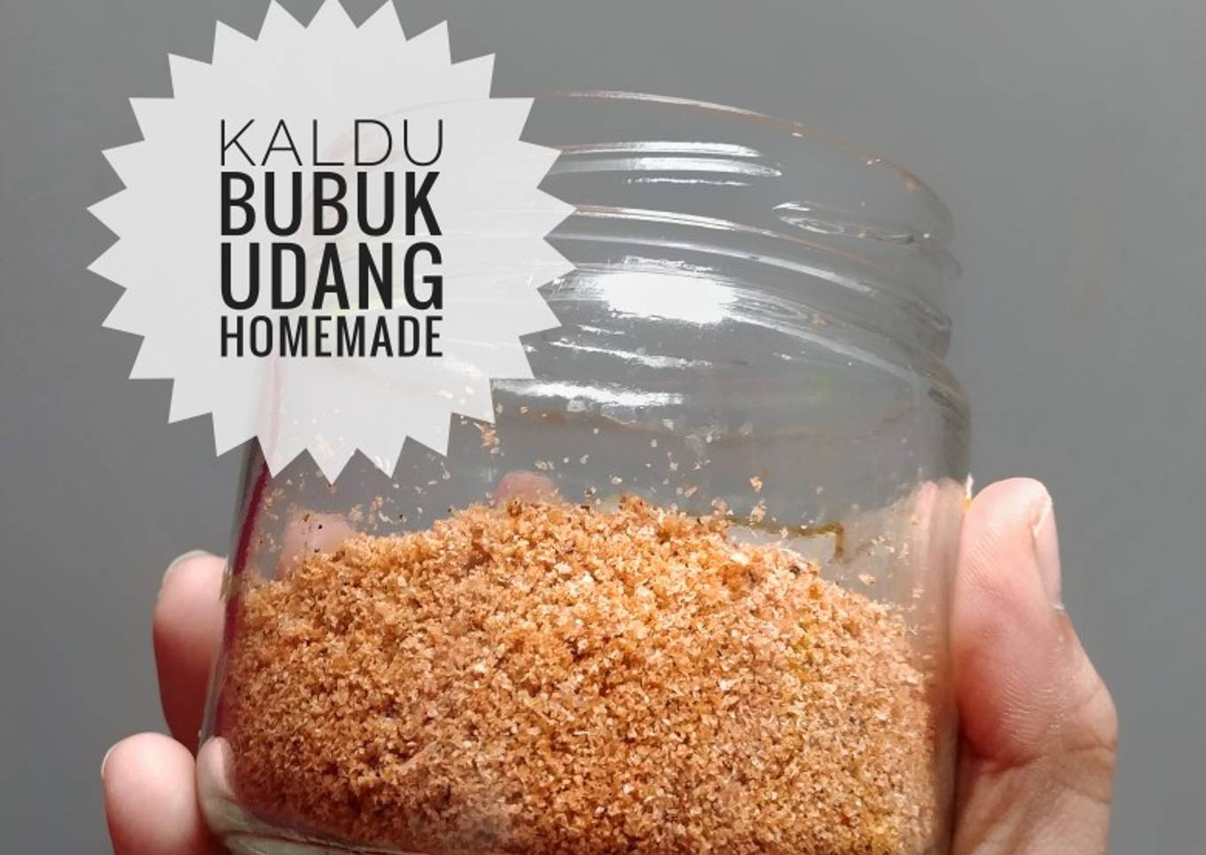 Kaldu bubuk udang (homemade)