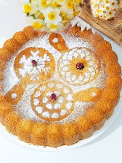 عکسی از دستور کیک نارگیلی