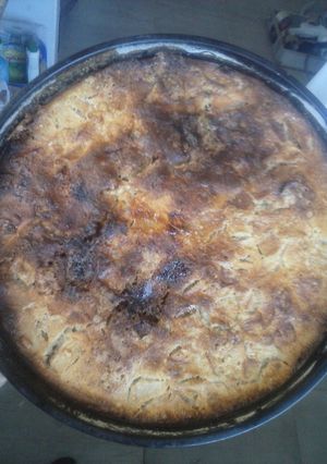 Una foto de Torta de manzana