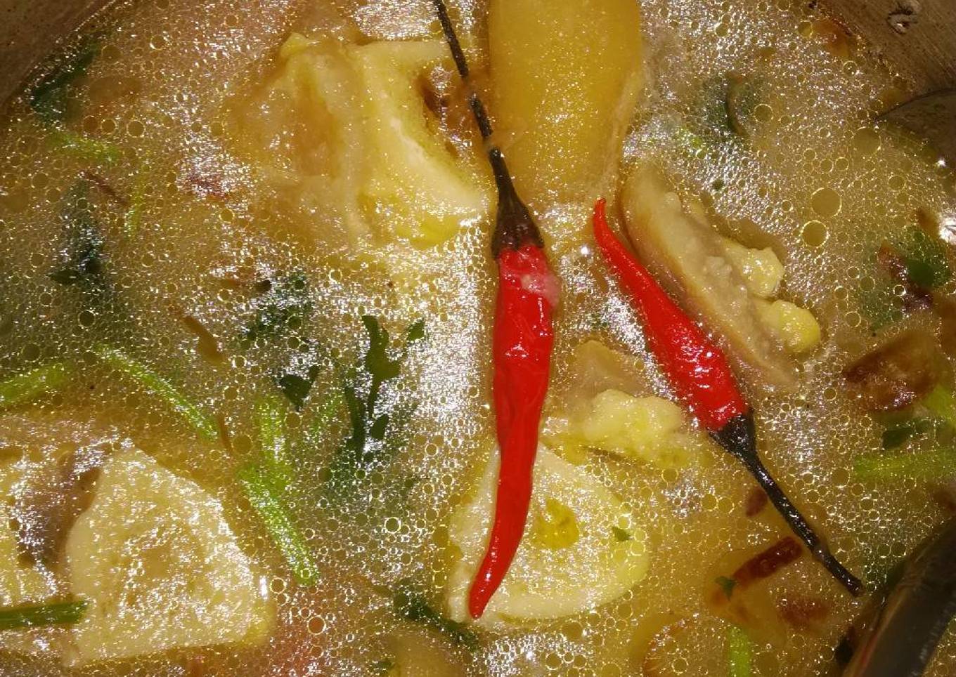 Sop kikil special hari raya