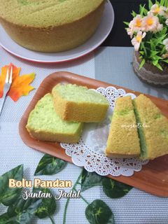 Foto resep Bolu Pandan Santan Jadul