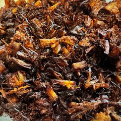 Crispy Leftover Adobo Flakes A picture of Crispy Leftover Adobo Flakes.